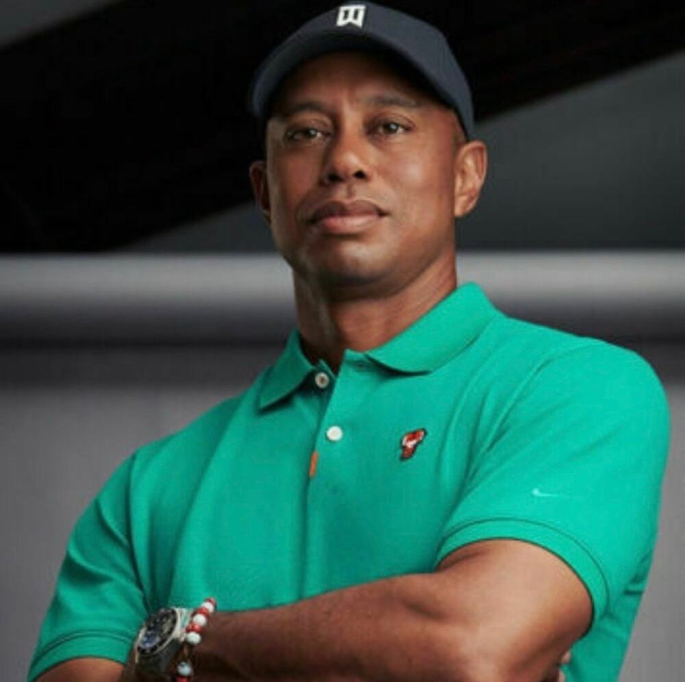 Nike Golf - Tiger Woods "Frank" Polo 2020 Green Masters CJ0880-370 - size XL -OF
